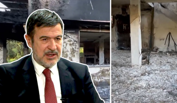 ПОЖАРОТ ВО ВИКЕНДИЦАТА НА ПАНДОВ БИЛ НАРАЧАН Има осомничени сторители, а има и осомничени нарачатели