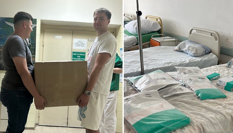 📷 ПРИСТИГНАА КОМПРЕСИВНИТЕ КОСТУМИ ЗА ПОВРЕДЕНИТЕ ВО КОЧАНИ Заедно со пратката дојдоа и експерти од Бугарија