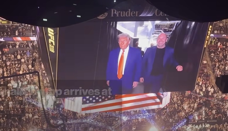 ЌЕ ИМА ТЕПАЧКА НА ТРЕВНИКОТ НА БЕЛАТА КУЌА?! Трамп најави УФЦ борба со присуство на 25.000 гледачи