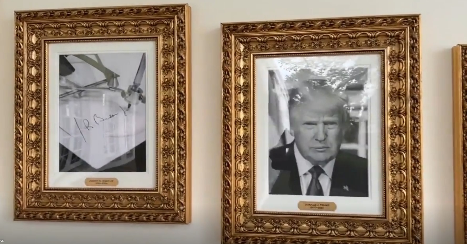 📽️ ТРАМП ГО ИСФРЛИ ПОРТРЕТОТ НА БАЈДЕН, ЕВЕ СО ШТО ГО ЗАМЕНИ Декорот во Белата куќа мириса на мајтап