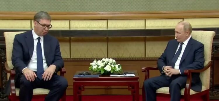 🎥 ВУЧИЌ МУ СЕ ОБРАТИ НА ПУТИН НА РУСКИ ЈАЗИК Србија е единствената земја во Европа што не воведе санкции за Русија