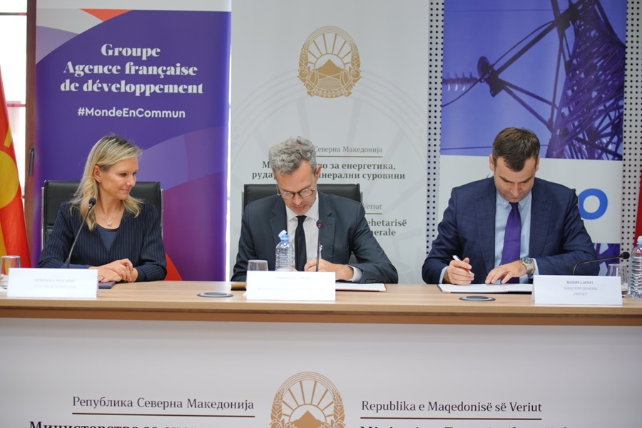ФРАНЦУСКИ ГРАНТ ОД 600.000 ЕВРА ЗА ДИГИТАЛИЗАЦИЈА НА ПРЕНОСНАТА МРЕЖА ЗА СТРУЈА Потпишан договорот за реализација на проектот