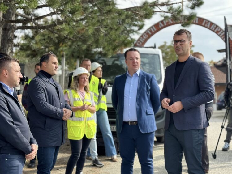 НАСЕЛБА СО ПОВОЛНОСТИ ЗА МЛАДИ ПАРОВИ ВО ЃОРЧЕ ПЕТРОВ Се гради нова улица кон црквата „Свети архангел Гаврил“