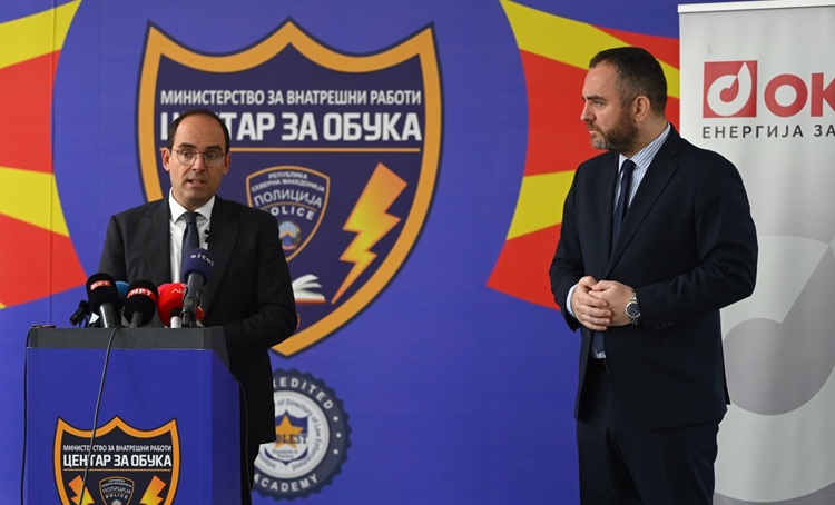 „ЗЕЛЕНА“ ДОНАЦИЈА НА ОКТА ЗА МВР Центарот за обука ќе произведува чиста енергија од фотоволтаици