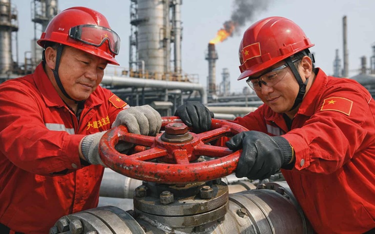 КИНА ЈА ЗАТВОРА СЛАВИНАТА ЗА ГОРИВО Најголемите рафинерии го запираат извозот на дизел и на бензин