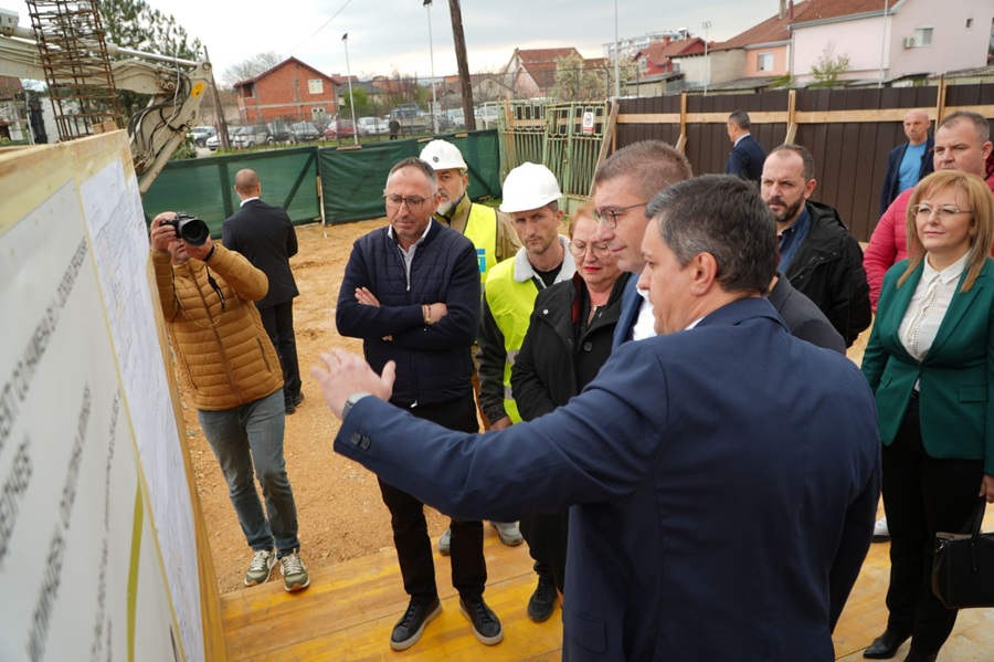 ВЛАДАТА ПРОДОЛЖУВА ДА ИНВЕСТИРА ВО ОБРАЗОВНИЕТО Се гради нова зграда на ООУ „Гоца Делчев“ во Илинден
