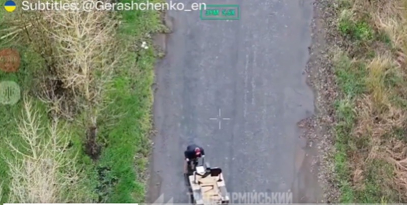 📽️ „БАБО ВЛЕЗИ“ Украински војници со робот евакуираа старица од гранатирано подрачје