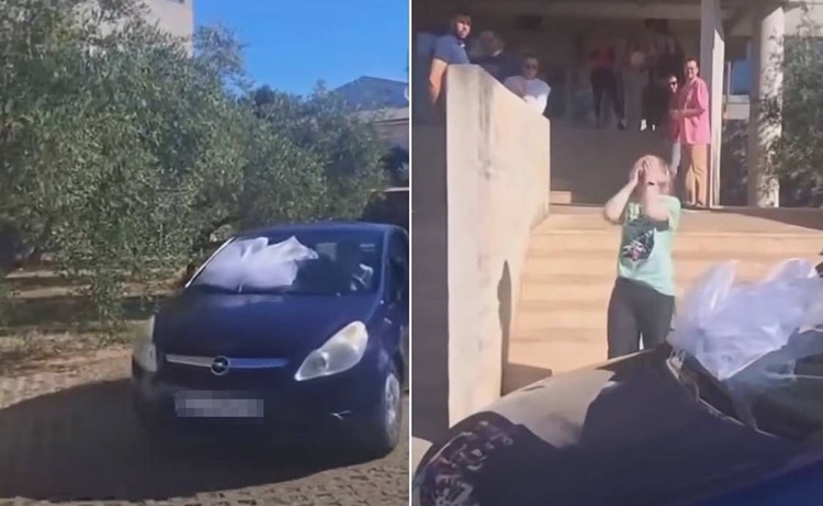🎥 ЗА РАЗДЕЛБА Ѝ ПОДАРИЈА АВТОМОБИЛ НА СВОЈАТА КЛАСНА Несекојдневен гест на хрватски матуранти