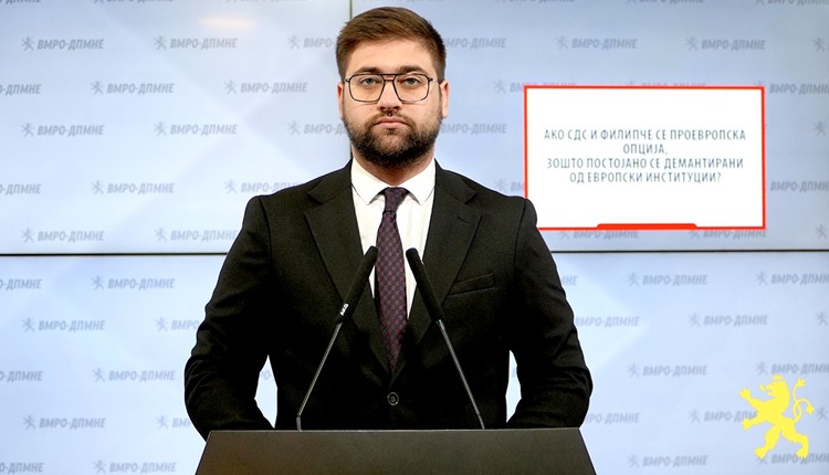 ФИЛИПЧЕ ВОДИ „ЛАЖНА ПРОЕВРОПСКА АГЕНДА“ Европа го демантира, тврди ВМРО-ДПМНЕ
