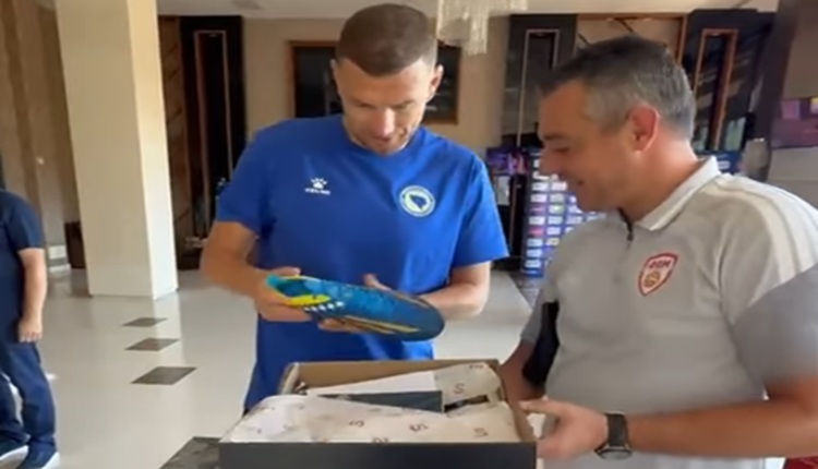📽️ 📷 МАКЕДОНЕЦ РАЧНО ГИ ИЗРАБОТИ КОПАЧКИТЕ НА ЏЕКО ЗА СВЕТСКО Еве како изгледа опремата која ќе ја носи репрезентатиецот на БиХ