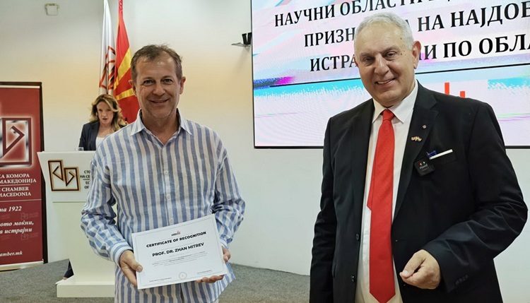 МАКЕДОНСКИОТ ЛЕКАР МЕЃУ НАЈЦИТИРАНИТЕ ВО СВЕТОТ Д-р Жан Митрев доби големо признание