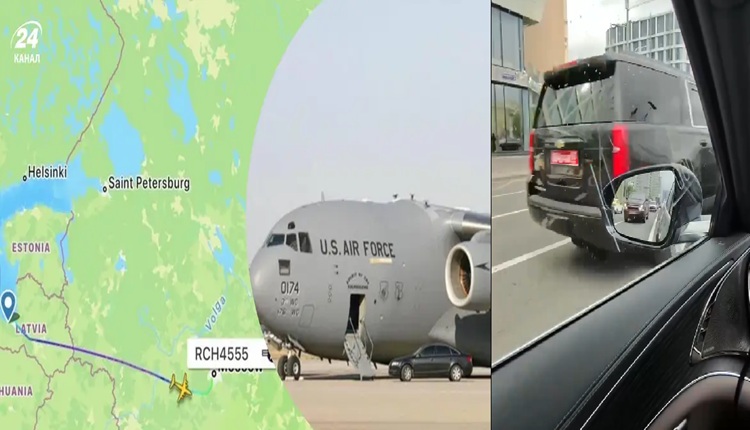 📽️ 📷 МИСТЕРИОЗЕН АМЕРИКАНСКИ АВИОН СЛЕТА ВО МОСКВА, ПА СЕ ПОЈАВИ И КОРТЕЖ НИЗ ГРАДОТ Од Кремљ велат дека не знаат ништо, молчи и Вашингтон