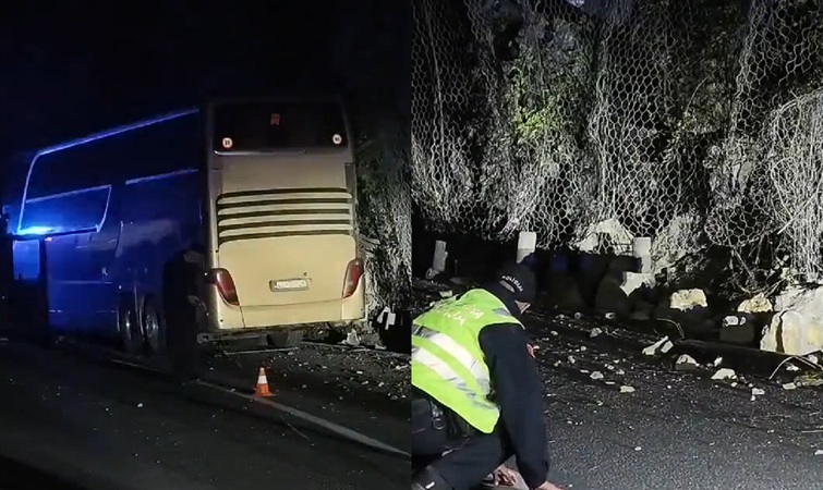КАРПА СЕ УРНА ВРЗ АВТОБУС ПОЛН СО УЧЕНИЦИ ВО ЦРНА ГОРА Сите расположливи екипи биле испратени на местото